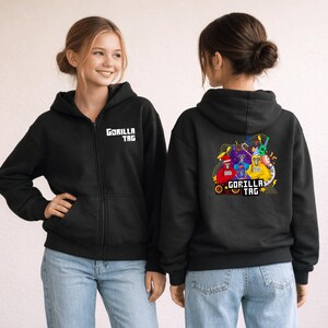Gorilla Tag Youth Full Zip Hoodie image 5