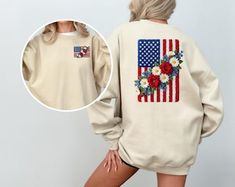 Usa Sweatshirt, 4th of July Hoodie