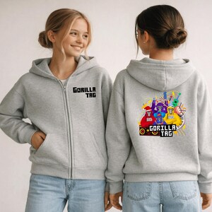 Gorilla Tag Youth Full Zip Hoodie image 2