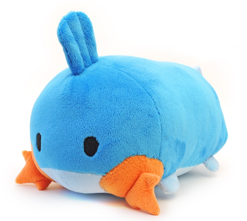 PREORDER Mudkip Pokemon Plush Roll Handmade Hoenn Gen 3 | Etsy