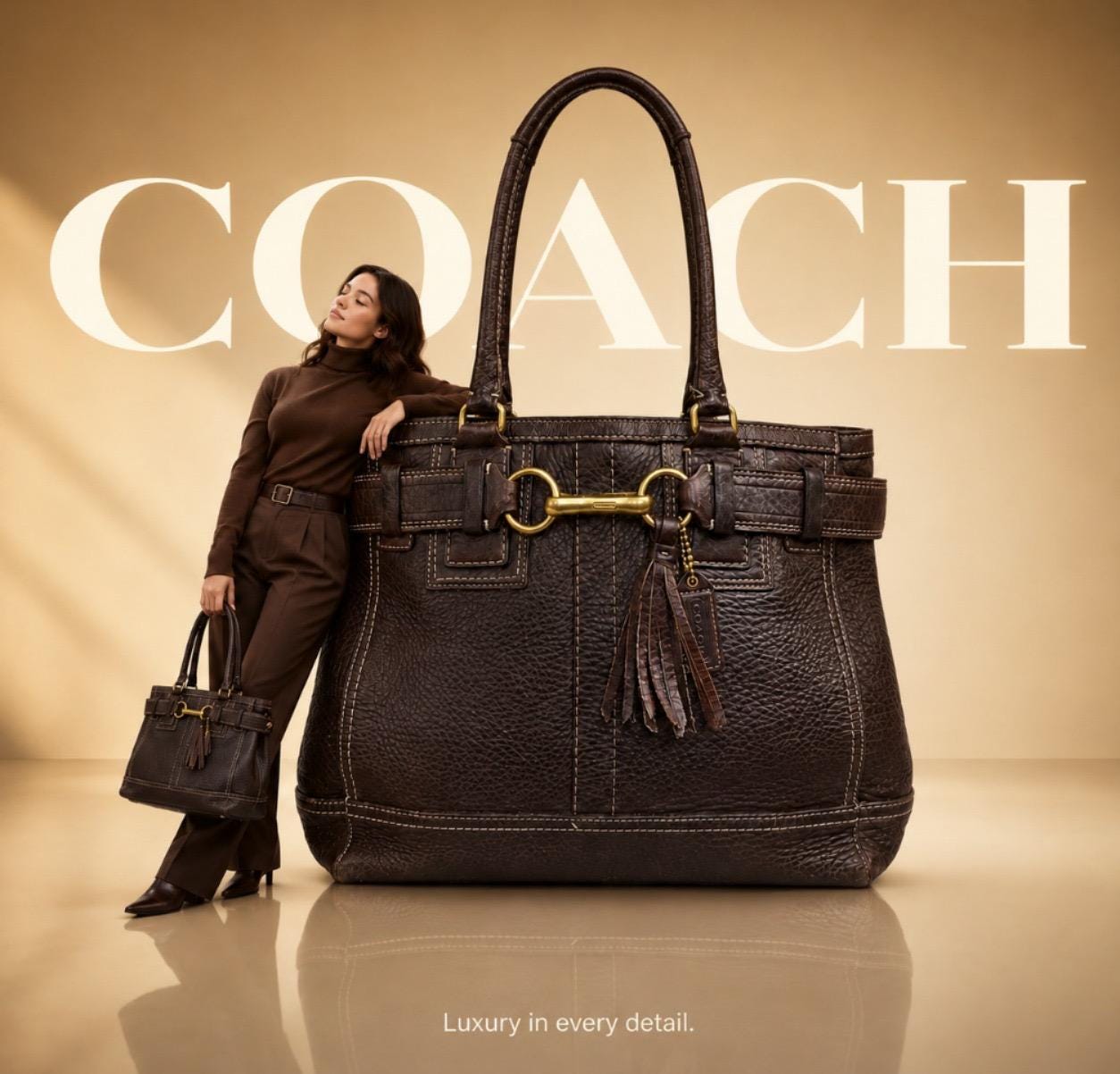 Coach Hampton Tote - Etsy UK