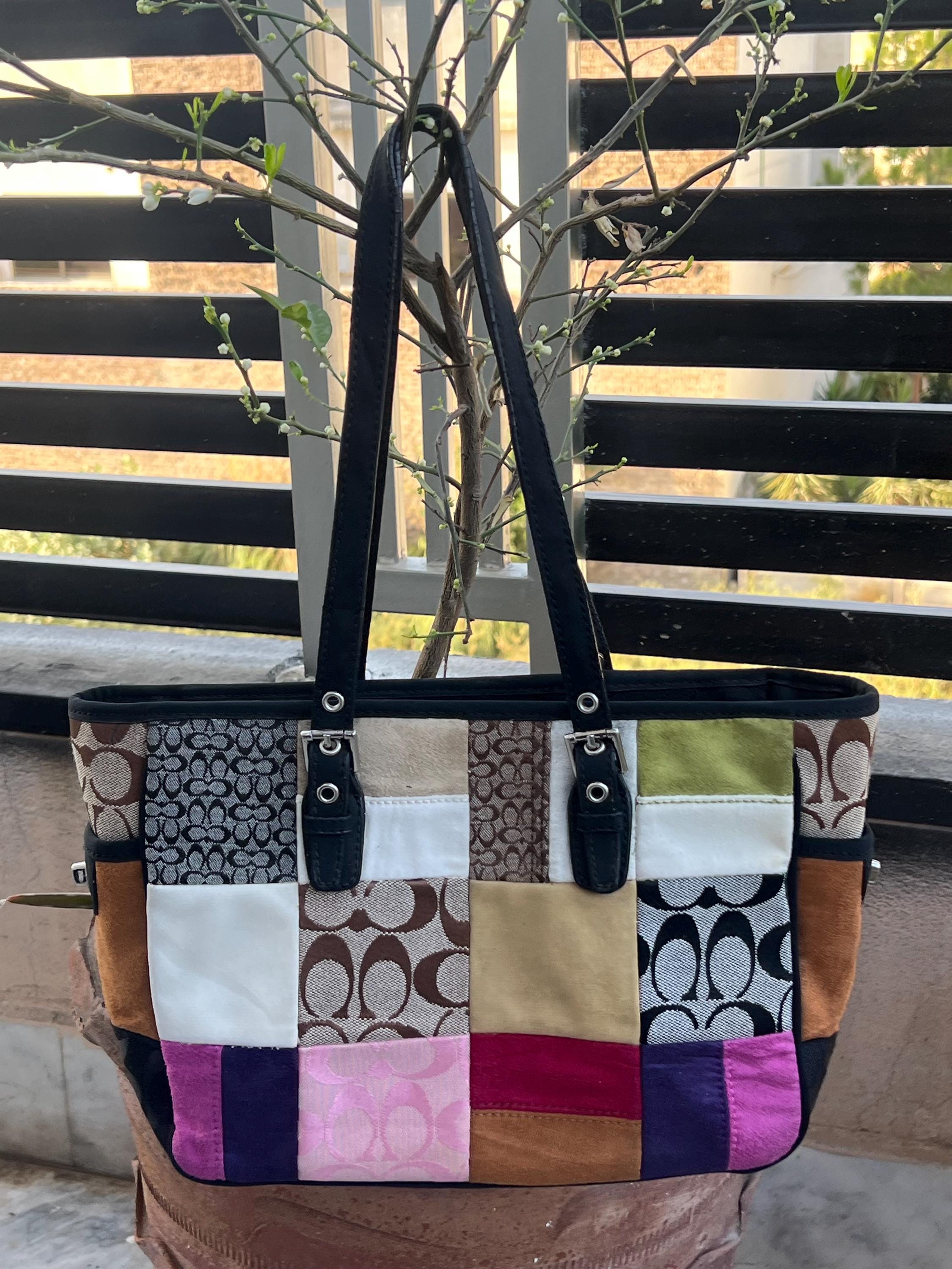 Y2k Coach Patchwork Bag - Etsy UK
