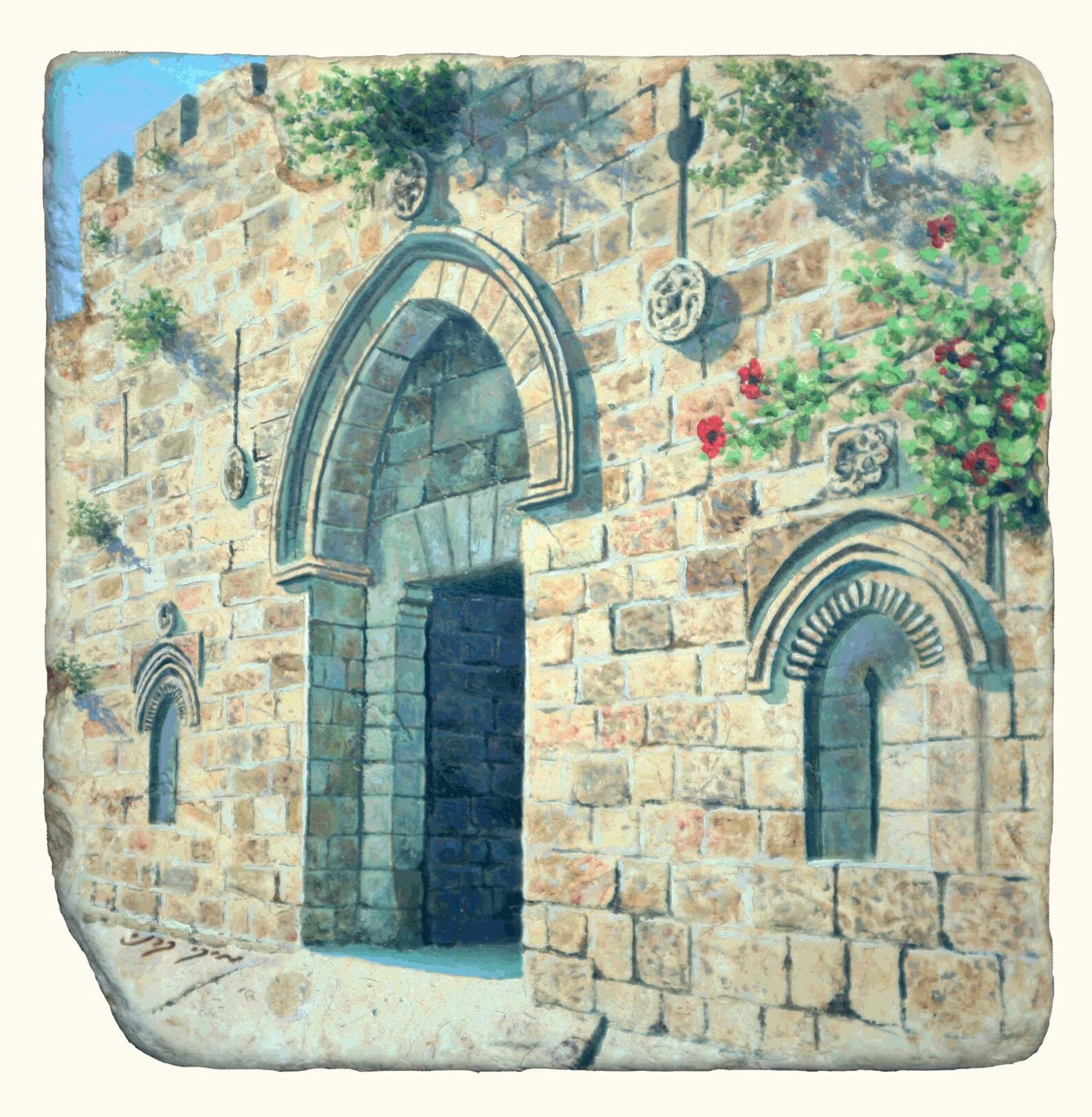 The eight gates of Jerusalem The Capital. Limited Edition Etsy