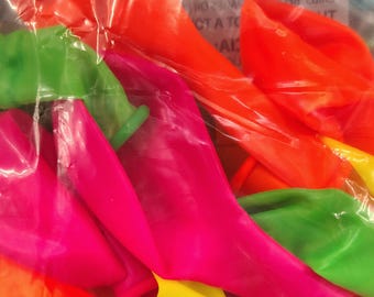 10 in Neon Balloons