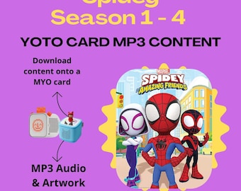 Paquete de audio MP3 de Spidey y sus amigos (Temporadas 1-4) (Descarga digital)