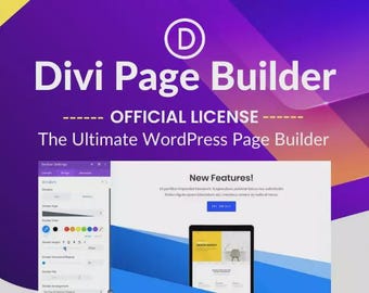 Divi-sidbyggare | Originallicens