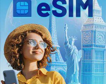 eSIM Android iOS 1 GB 30 days - UNITED KINGDOM