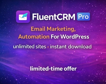 FluentCRM Pro – Email Marketing Automation For WP