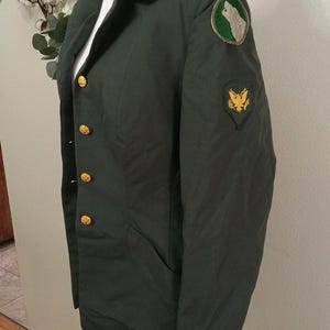 WWII US Army 104th Infantry Division Women's Dress Jacket Timberwolf Patch 18L