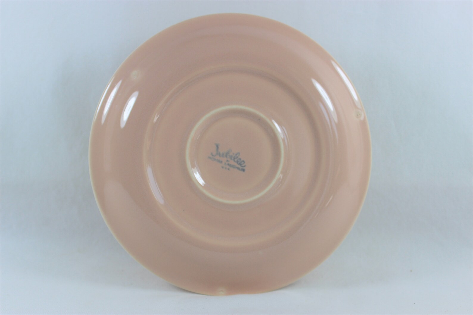 Homer Laughlin Jubilee Shell Pink Gravy Boat with Attached Etsy