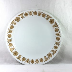 Vintage Corelle Butterfly Gold Dinner Plate