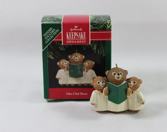 Hallmark Keepsake Ornament Tender Touches Collection Glee Club Bears
