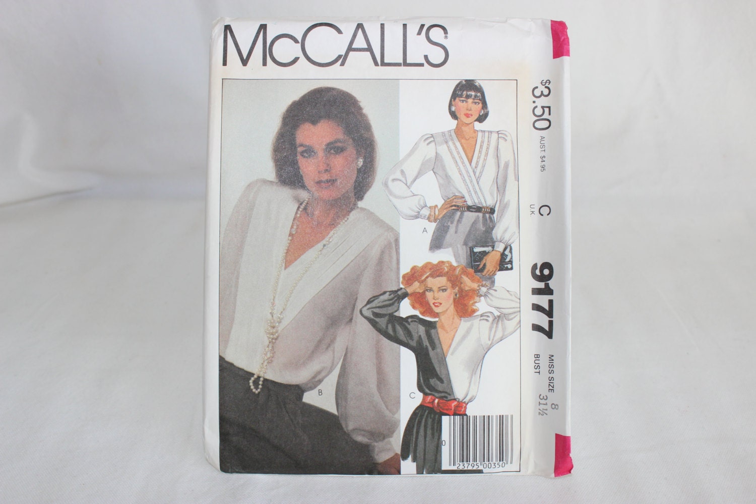 Vintage Mccalls Sewing Pattern 9177 Misses' Blouse Size 8 - Etsy