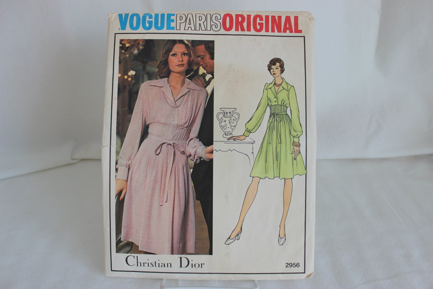 Vintage Vogue Paris Original Christian Dior Sewing Pattern