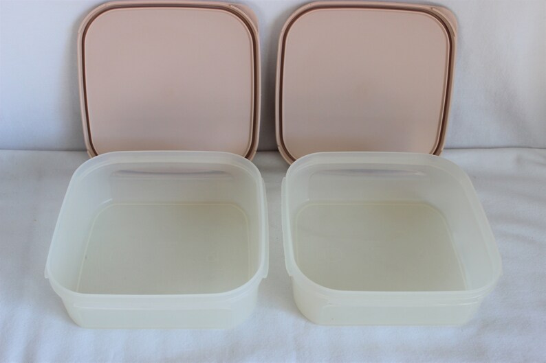 Vintage Tupperware Modular Mates Picnic Basket Set For 4 Etsy