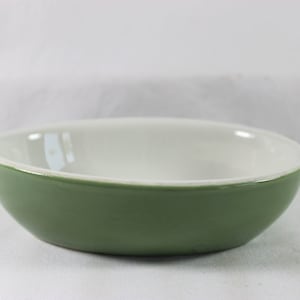 Hall China Green Small Baker Casserole Dish #705