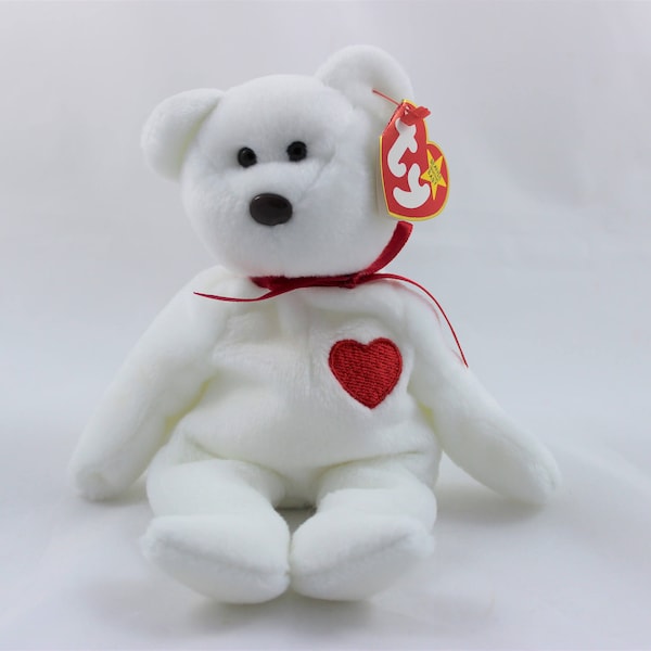 1994 Ty Valentino Beanie Baby 5th Generation Tag with Errors