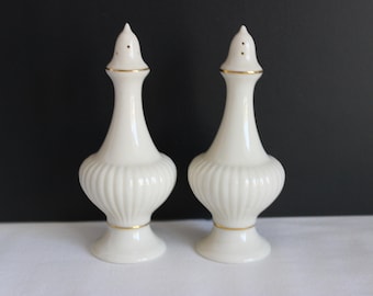 Vintage Lenox Salt and Pepper Shakers - Etsy