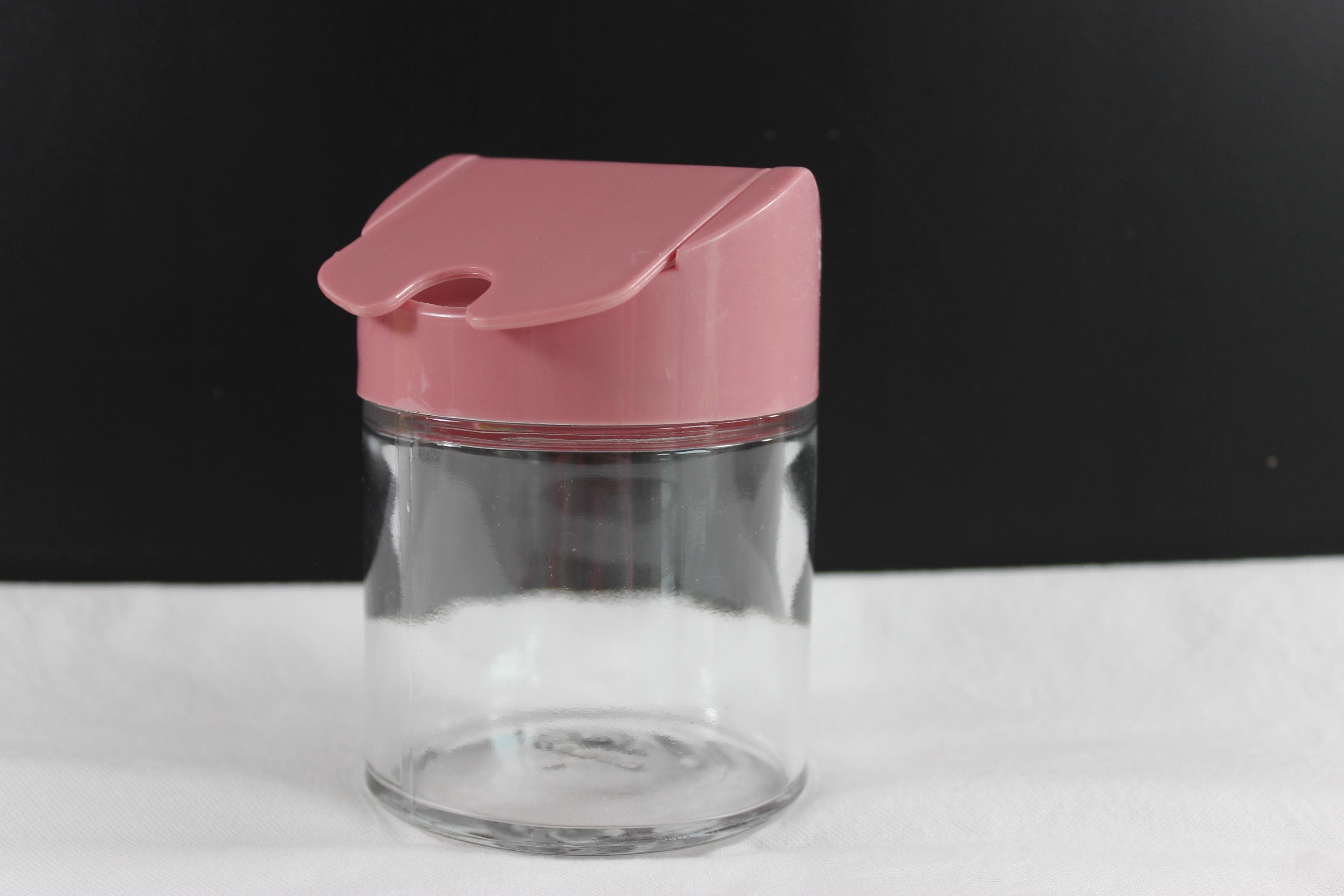 Pink Glass Sugar Dispenser - Etsy
