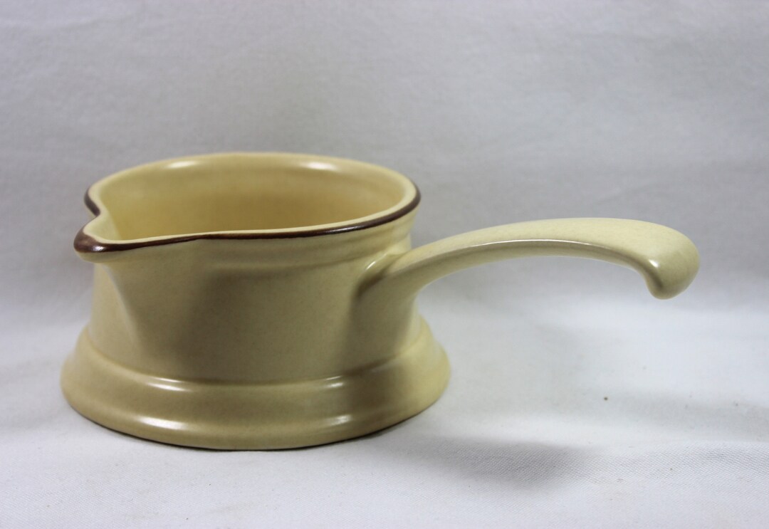 Pfaltzgraff Village Gravy Boat Server With Handle 6434 Etsy