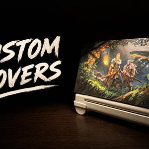 Custom Snap-on AYN Thor Lid Cover with Any Photo | Personalized Picture Image | Dual Screen Retro Handheld Case