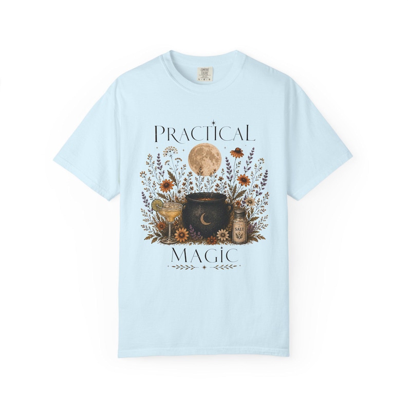 Practical Magic Tee | Cauldron Moon Botanicals T-Shirt image 11