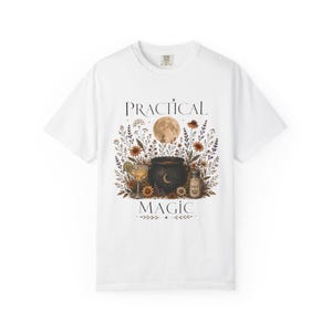 Practical Magic Tee | Cauldron Moon Botanicals T-Shirt image 8