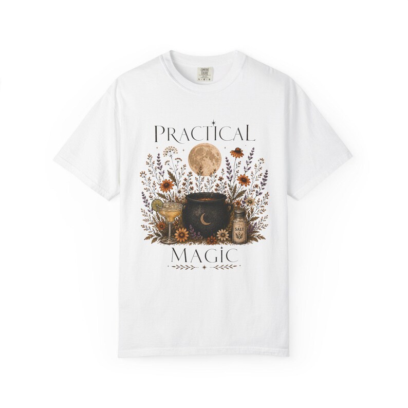 Practical Magic Tee | Cauldron Moon Botanicals T-Shirt image 8