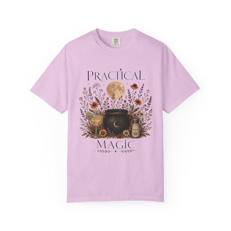 Practical Magic Tee | Cauldron Moon Botanicals T-Shirt image 12