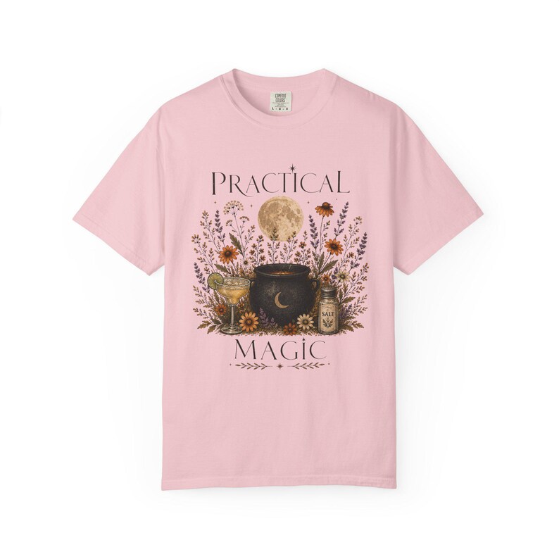 Practical Magic Tee | Cauldron Moon Botanicals T-Shirt image 13