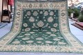 7x10ft Modern Beige Green Chobe  Floral Rug| Afghan Wool Rug| Turkmen Wool Rug| Handmade Rug| Tribal Rug| Living Room Rug| Bedroom Rug| product logo