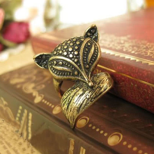 Lucky Fox Copper  ring