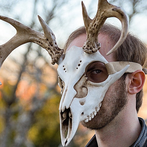 Cervine Skull Mask - Etsy Cervine Skull Mask - Etsy