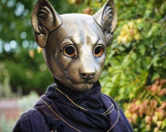 Cat Mask, premade, ready to ship