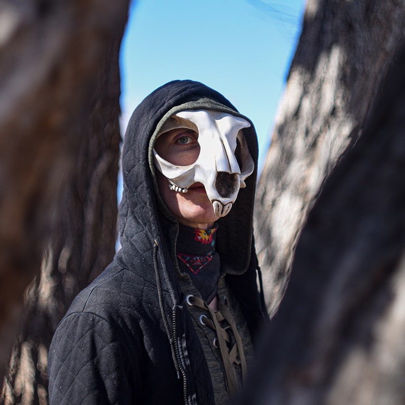 Rabbit Skull Mask | Etsy
