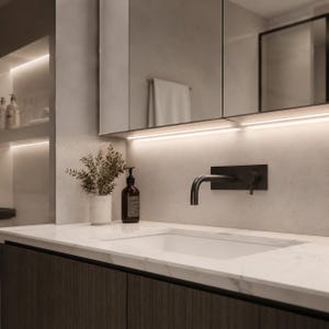 Dimmbare LED-Schrankleuchten, Touch Control Küchenbeleuchtung, einstellbare Farbtemperatur