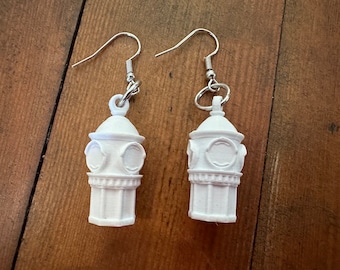 Clock Tower Earrings - Plain City Ohio