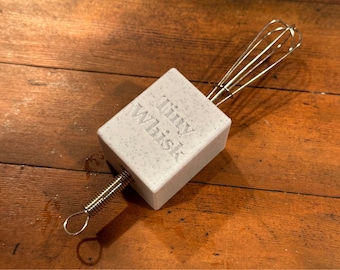 Mini Whisk/Tiny Whisk and Magnetic Fridge Holder
