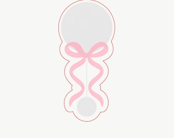Baby Rattle: Cookie Cutters STL File, 10 sizes (Digital Download)