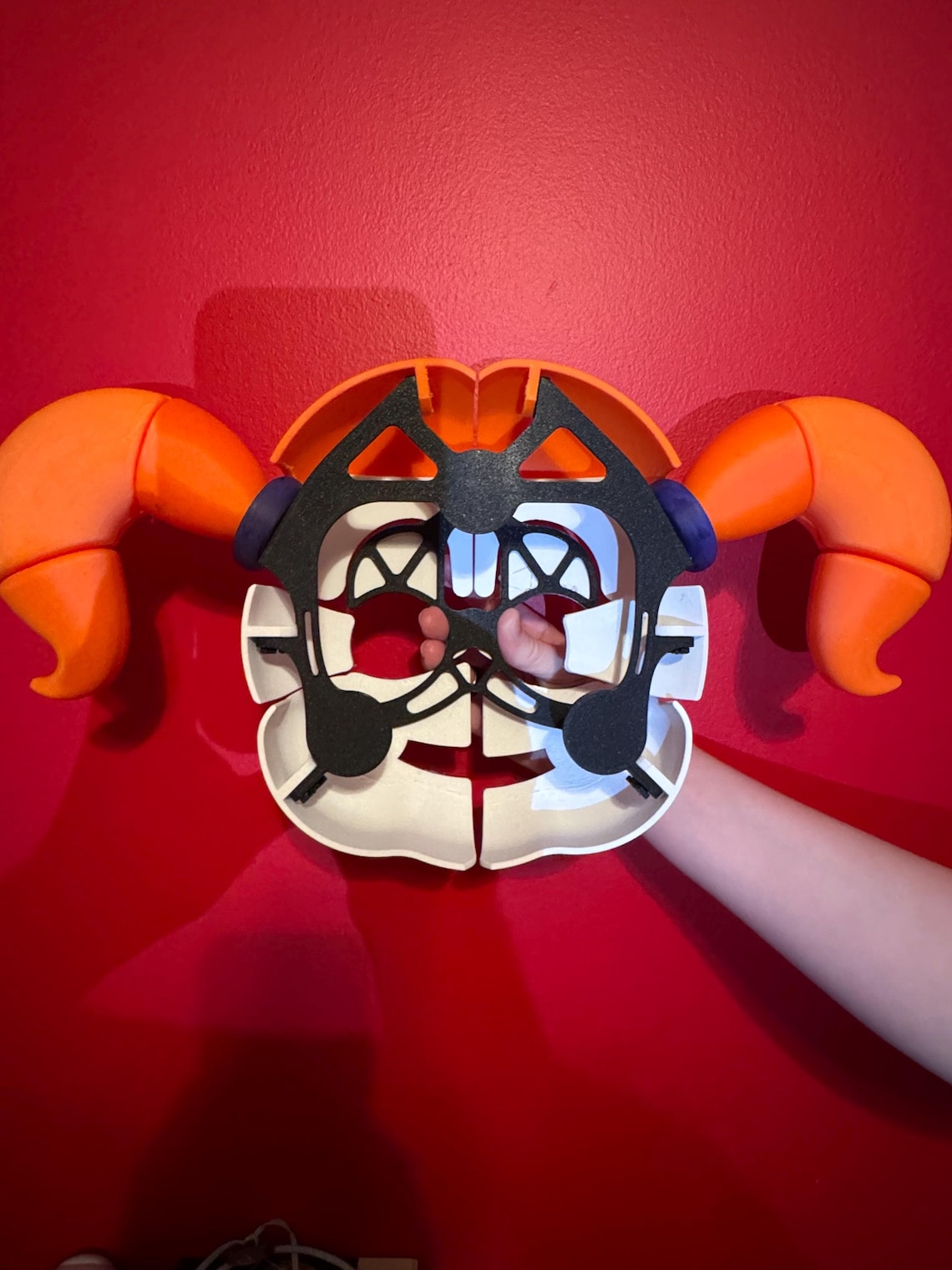 Circus Baby Mask: Hand-painted PLA, Five Nights at Freddy's Inspired ...