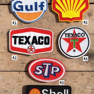 fuel Automotive Gas Station | Iron On Handmade Embroidered Patch