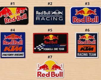 Red Bull Racing | Iron On Handmade Embroidered Patch