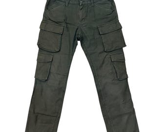 Vintage Collective Unisex Cargo Pants W30X31.5 Multipocket / Bush Pocket / Streetwear / Military style