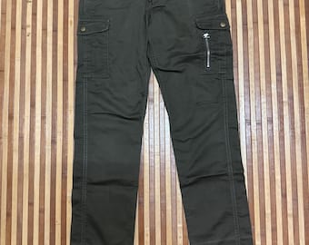 Pantalones cargo vintage EDWIN Carpenter con múltiples bolsillos / Estilo urbano