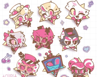 Chibi Star Hazbin Hotel | Pin's émaillé
