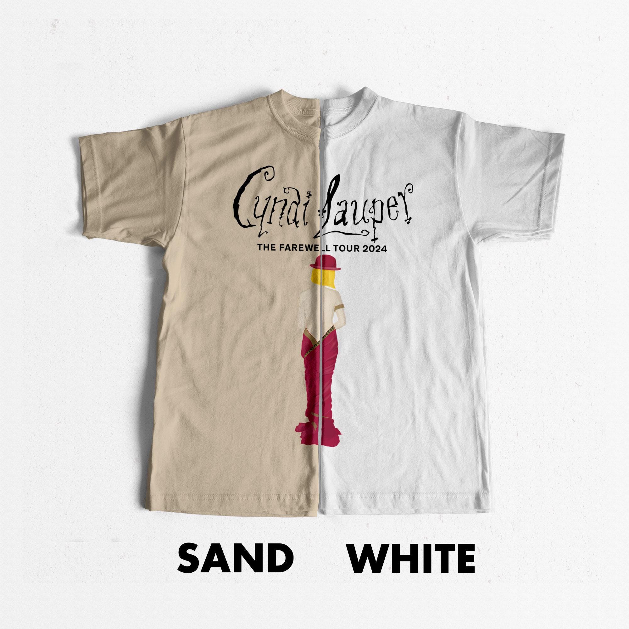Cyndi Lauper Shirt Farewell Tour - Etsy