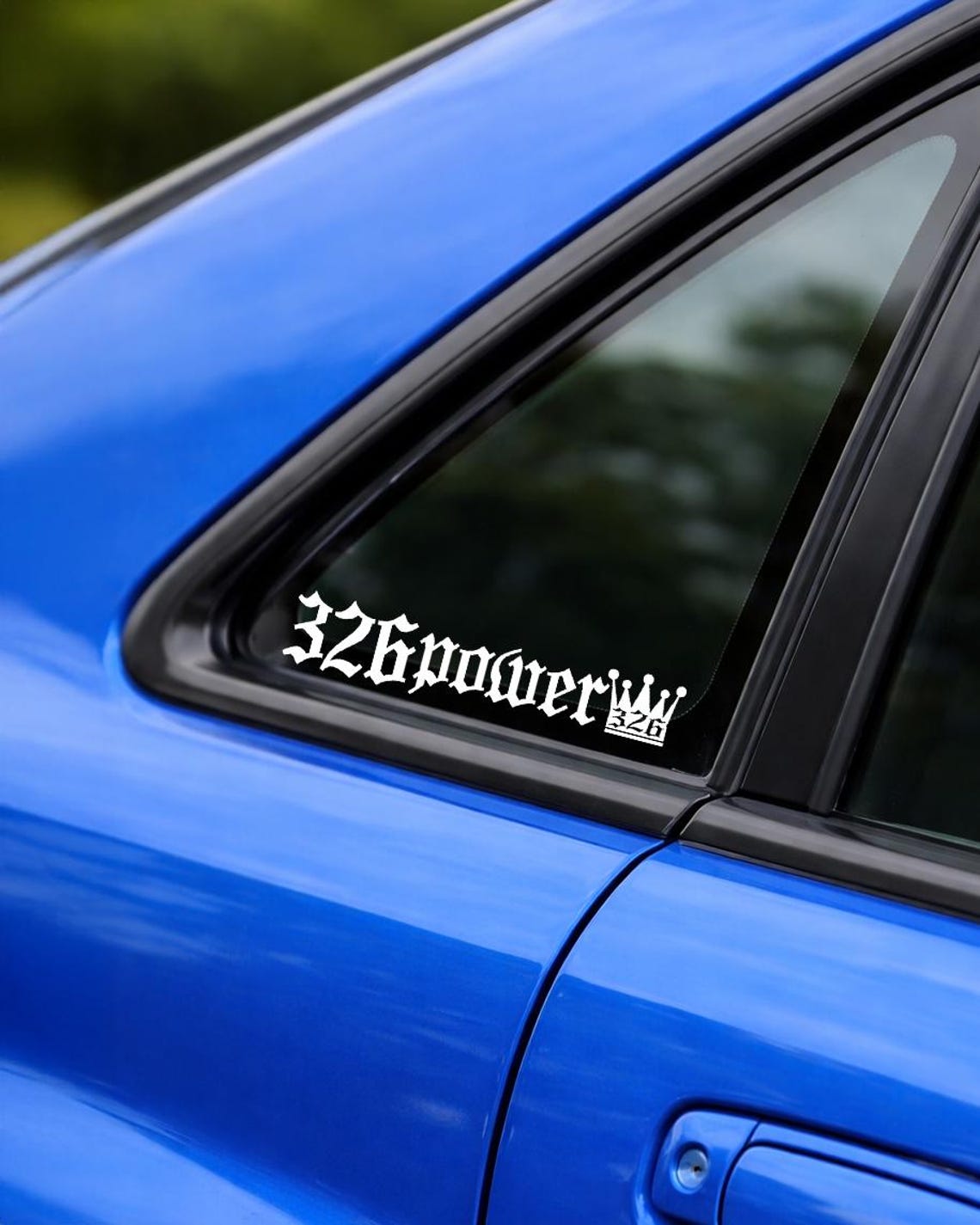 326 Power Style Decal JDM Drift Windshield Banner 326power Sticker ...