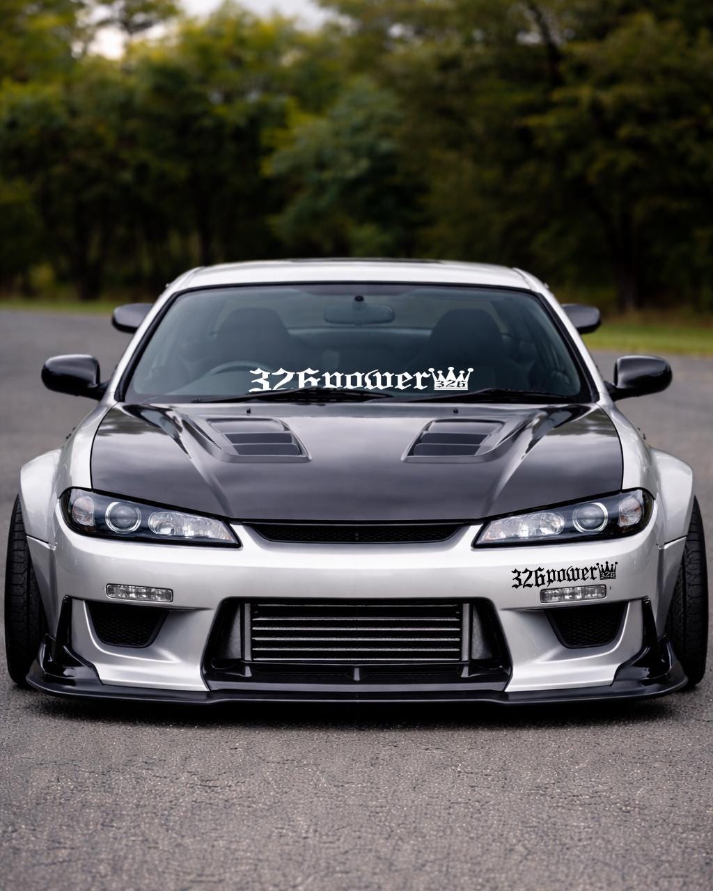 326 Power Style Decal JDM Drift Windshield Banner 326power Sticker ...