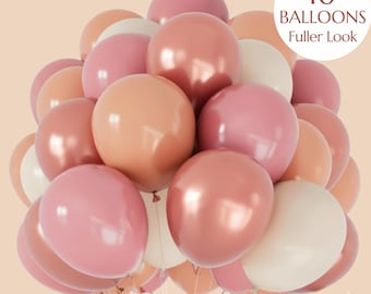 Blush Sand Balloons Baby Shower Decor Neutral Balloon Garland Kit Blush Pink Peach Ivory Rose Gold Balloons Bridal Shower Wedding Decor