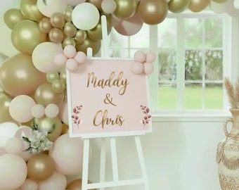 Kit de guirnalda de globos Globos oro rosa Despedida de soltera Baby Niña Fiesta de cumpleaños Recepción de boda Fondo Exhibición Arco orgánico DIY